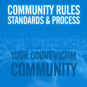 Court Victim Your Community for court victims what we offer