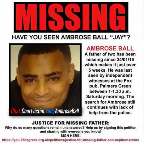 What happend to UK Ambrose Ball Info Wanted