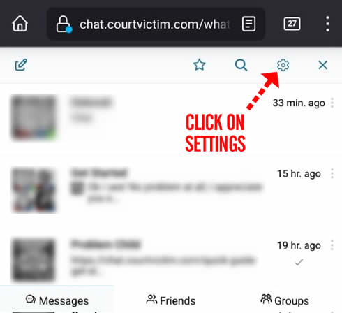 The Court Victim Community Chat Courtvictimcom Settings in messages 001