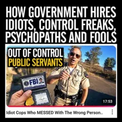 Out of control public servants violate Amerians rights