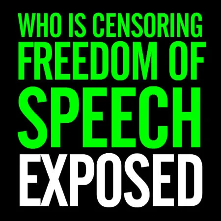 who is censoring freedom of speech and who benefits