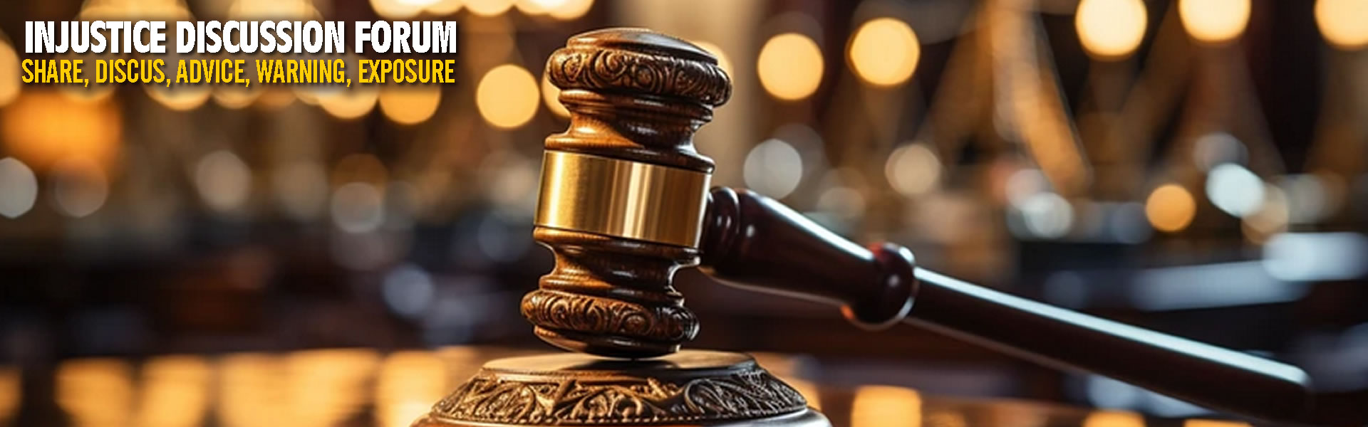 WELCOME TO THE LEGAL SYSTEM DISCUSSION FORUM