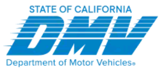 Department of Motor Vehicles DMV California